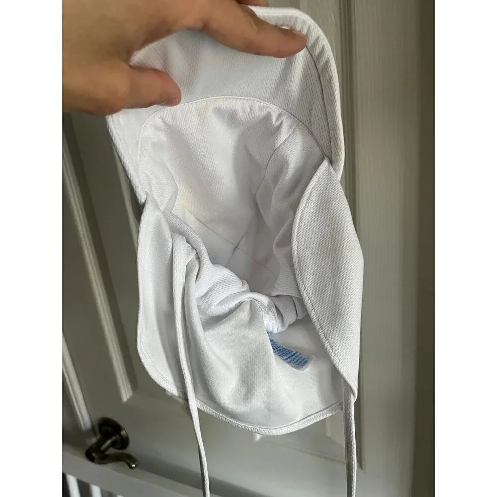 Baby Sun Swim Hat White